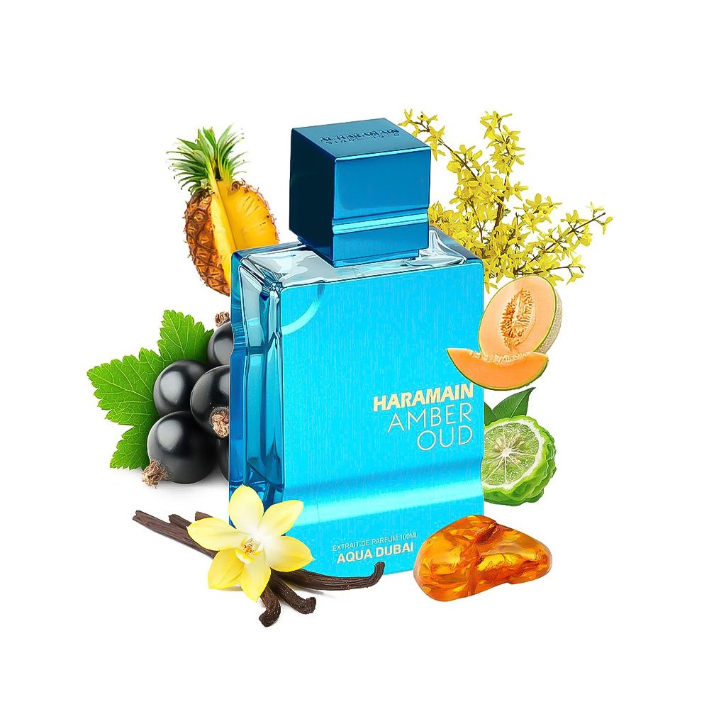 Al Haramain Amber Oud Aqua Dubai Extrait de Parfum Masculino