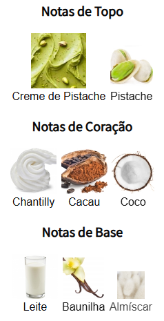 notas pistache
